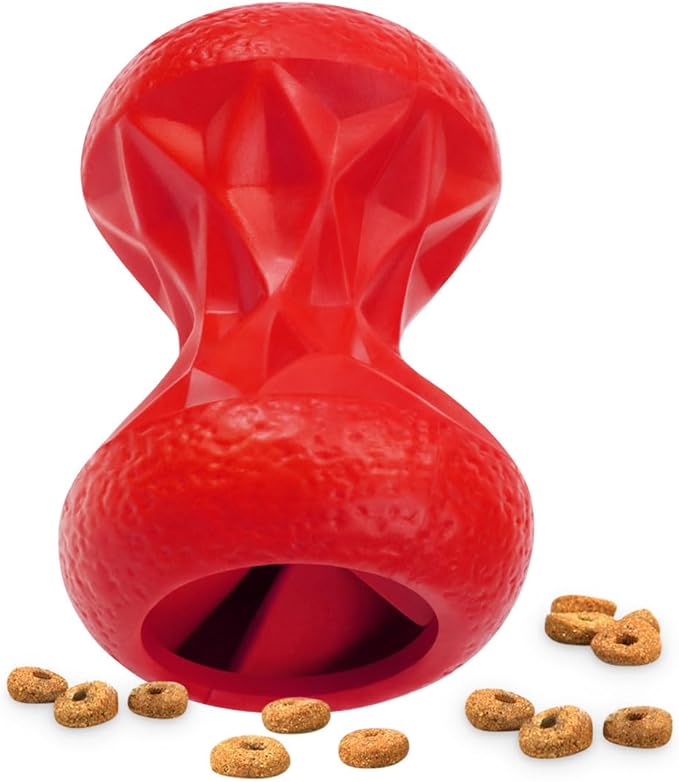 Interactive Durable Bones Dog chew Toys for Aggressive chewers Rubber Dog Toys for Boredom and stimulating-Mewly Pet