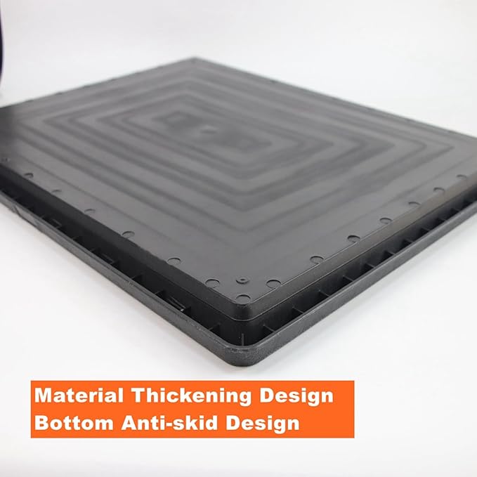 Dog Grass Pad with Tray 25"X20" - Portable Dog Litter Box for Balcony/Patio, Indoor/Outdoor Artificial Turf Pet Potty for Puppy Training, with Washable Pee Pad and Fake Grass Mat-Mewly Pet