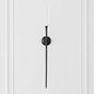 Z Gallerie Aspar Wall Sconce Long Candle Holders in Black Finish, Retro Chic Wall Decor for Living Room, Dining Room & Bathroom, Vintage Candle Wall Sconce with Timeless Appeal(Candles not Included)