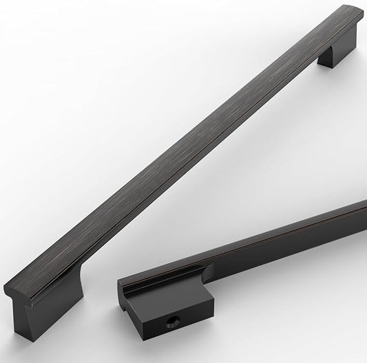 Asidrama 10 Pack 11.3 Inch(288mm) Oil Rubbed Bronze Kitchen Cabinet Handles, Cabinet Pulls Kitchen Cabinet Hardware for Cupboard Drawer Pulls