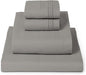 Mellanni Queen Sheets Set - 4 PC Iconic Collection Bedding - Hotel Luxury, Extra Soft, Cooling Bed Sheets - Wrinkle, Fade, Stain Resistant (Queen, Taupe)