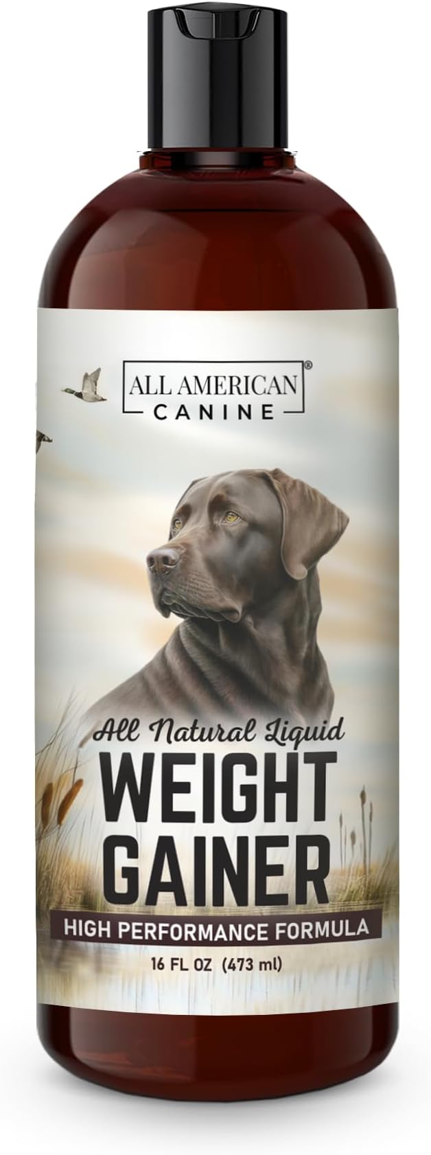 Dog Weight Gainer Liquid – High Calorie Dog Food Supplement for Rapid Weight Gain, Mass, and Recovery – Appetite Stimulant – 60 Servings-Mewly Pet