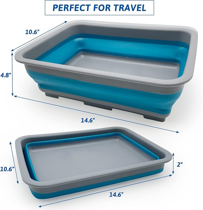 Fhiny 2PCS Open Cat Litter Box, Kitten Potty Pan Semi-Enclosed Foldable Waterproof Travel Toilet Low Entrance for Indoor Cats Small Pet Kitty Rabbit Supplies Easy to Clean and Assemble-Mewly Pet