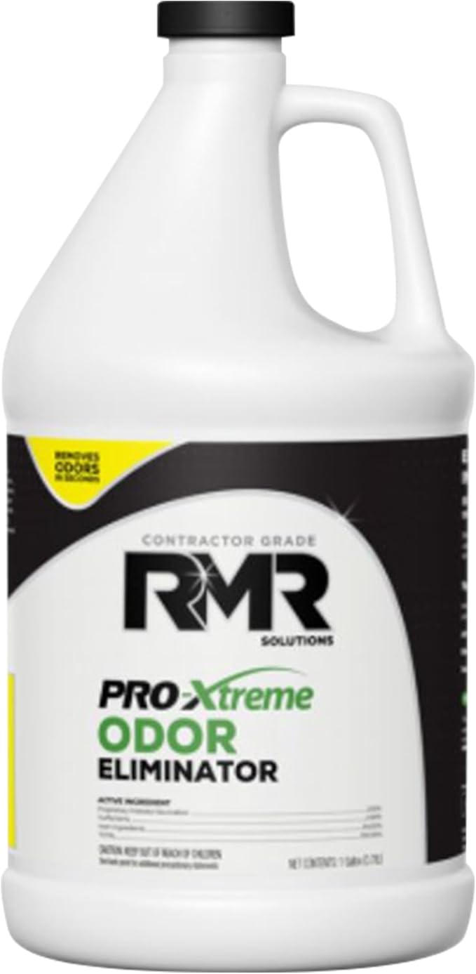 RMR PRO-Xtreme Odor Eliminator, Commercial-Strength Formula, Naturally Destroys Odors, Organic Solution, Tackles The Worst Odors, No Masking or Cover-Up Fragrances, Safe and Easy to Use, 1 Gallon-Mewly Pet