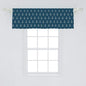 Ambesonne Anchor Window Valance, Nautical Pattern Classic Colors and Anchors Simplistic Design Sailor Ship Print, Curtain Valance for Kitchen Bedroom Decor with Rod Pocket, 54" X 18", Blue White