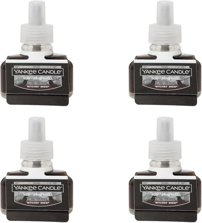 Yankee Candle Scent Plug Refill, Witches Brew (Pack of 4)