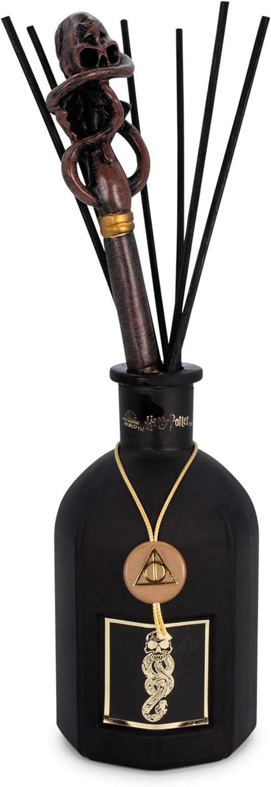 Harry Potter Death Eater Premium Reed Diffuser, Essential Oil Aroma with Unique Fragrance | Home Decor Housewarming Essentials | Wizarding World Hogwarts Gifts and Collectibles