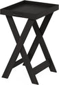 Furinno Classic Tray Table with Removable Tray, Espresso
