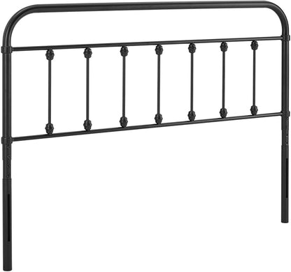 Modway MOD-6152-BLK Sage Twin Metal Headboard, Black