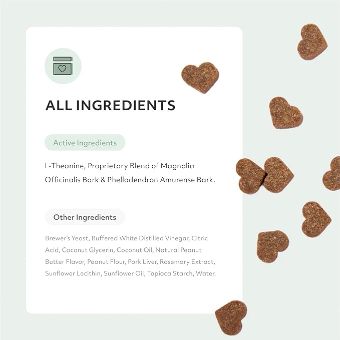 Reggie Anytime Calming Chews for Dogs | Natural Calming Dog Treats to Reduce Hyperactivity, Separation Anxiety, & Stress | Vet-Approved & Ideal for All Ages, Breeds, and Sizes - 60 Soft Chews-Mewly Pet