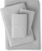 Twin Sheets - Breathable Luxury Sheets with Full Elastic & Secure Corner Straps Built In - 1800 Supreme Collection Extra Soft Deep Pocket Bedding Set, Sheet Set, Twin, Dot Gray