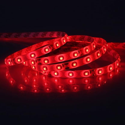 XINKAITE led Strip Lights Waterproof 16.4ft Led Tape Lights 300leds Flexible LED String Light for Boats, Bathroom, and Outdoor Use, Red, Power Supply not Included