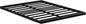 Queen Size Box Spring 2 Inch Low Profile, Heavy Duty Metal Box Spring Bed Base Bunkie Board, Mattress Foundation, Easy Assembly, Noise Free, Black