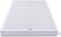 Amazon Basics Smart Box Spring Bed Base, 9-Inch Height Mattress Foundation, Tool-Free Easy Assembly, Cal King, 83"L x 71"W x 9"H, White