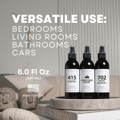 Room Spray for Home 212 Hotel - Air Freshener for Home - Linen Spray for Bedding, Pillow Spray - Floral and Marine (Sea Salt and Orchid) - Room Freshener. Long Lasting - 8oz/237ml by Nimbu Lab