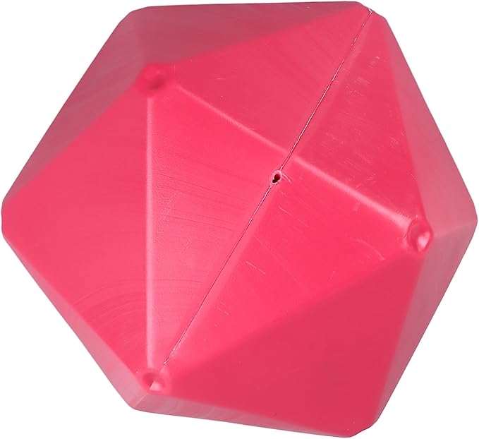 Horse Treat Ball Fun Polygon Slow Feed Hay Ball Horse Play Toy Ball Feeder Chasing Herding Entertainment PE Material-Mewly Pet