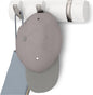 Umbra Flip Wall-Mounted Coat Rack Rail Hook for Hats, Jackets, Bags and More – Modern, Space-Saving Storage Organizer for Entryway, Mudroom, Closet, Bathroom, Bedroom, Kids Room, or Nursery, 3 Hooks,