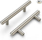 Ravinte 30 Pack | 5'' Cabinet Pulls Satin Nickel Stainless Steel Kitchen Drawer Pulls Cupboard Pulls Brushed Nickel Cabinet Handles 5”Length with 3” Hole Center