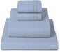Mellanni Queen Sheets Set - 4 PC Iconic Collection Bedding - Hotel Luxury, Extra Soft, Cooling Bed Sheets - Wrinkle, Fade, Stain Resistant (Queen, Sky Blue)
