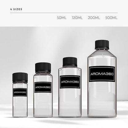 Aroma360 - Escapade Fragrance Oil Scent - Luxury Aromatherapy Scent Diffuser Oil - Hints of Lemon, Ocean, Bergamot, & Fragrant Jasmine - for Essential Oil Diffusers - for Home & Office - 120mL
