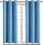 BGment Room Darkening Curtains 54 Inches Long - Grommet Thermal Insulated Drapes Window Treatment Curtains for Bedroom, 2 Panels, 38 x 54 Inch, Sky Blue