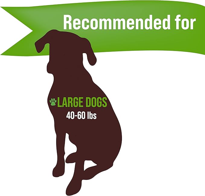 Buck Bone Organics Dog Chews, Moose Antlers for Dogs, Long Lasting Dog Bones for Aggressive Chewers, All Natural, No Preservatives, Wild Shed in The USA (Large)-Mewly Pet