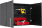 Prepac Elite 32 in. 2-Door Engineered Wood Stackable Wall Cabinet in Black