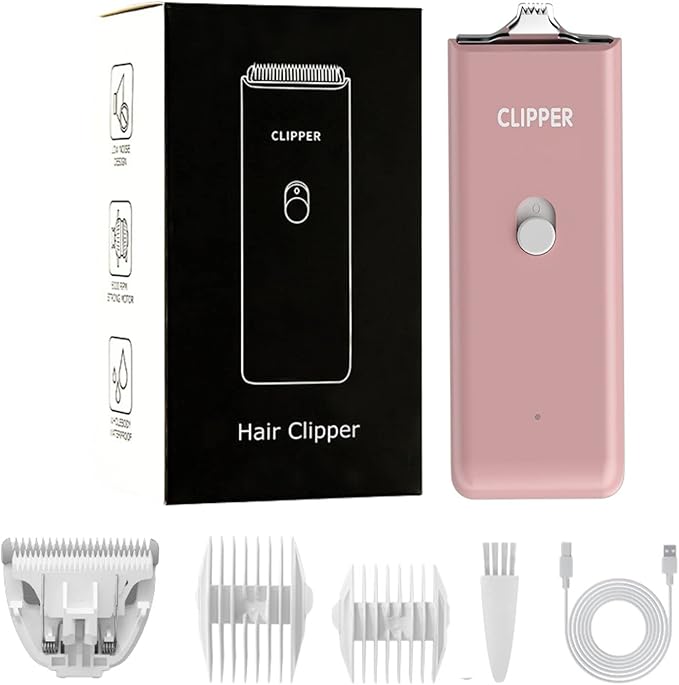 Dog Cat Home Hair Waterproof Clipper Portable Electric USB Rechargeable Pet Grooming Tools Low Noise Shaver Cordless Trimmer for Small and Large Pets-Mewly Pet