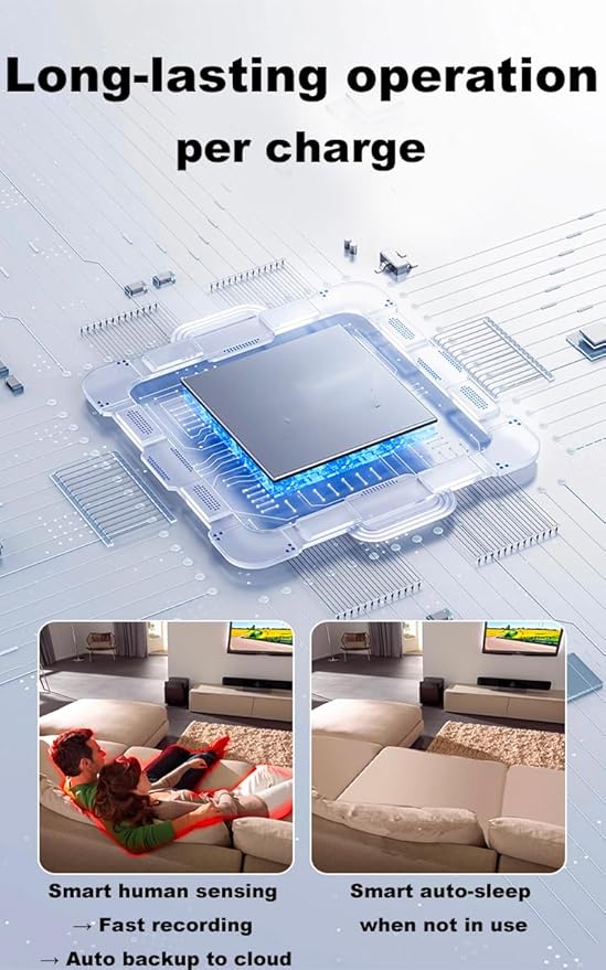 Cameras for Home Security-Indoor MiNi 1080P HD,Security Camera Wireless for Baby/Nanny/Pet/Dog/Cat, Infrared Night Vision,Magnetic Base Bracket,Cloud & SD Card Storage, (2.4 /5GHzWiFi)-Silver-Mewly Pet