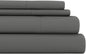 Linen Market Bed Sheets for California King Size Bed (Gray) - Sleep Better Than Ever with These Soft and Cooling California King Sheets - Deep Pocket Fits 16" Thick Beds - 4 Piece Cal King Sheet Set