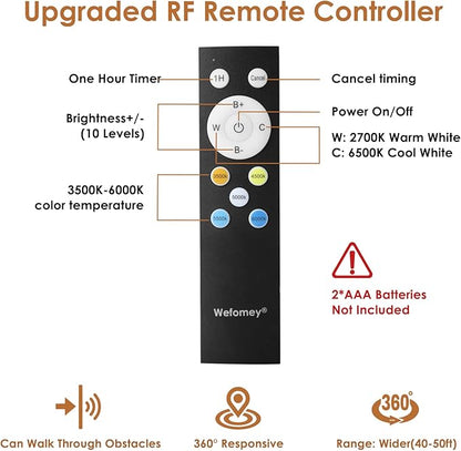 White LED Strip Lights, 100ft Dimmable Bright 24V Led Tape Light with Remote and App Control, 2700K-6500K White 1440 LEDs Lights for Bedroom, Kitchen, Ceiling (1 Rolls of 100ft)