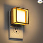 DORESshop Night Light, Night Lights Plug into Wall,2 Pack 3000K LED Nightlight with Adjustable Brightness, Automatic Night Light Plug in with Light Sensor for Bathroom Hallway Room Decor, Gold