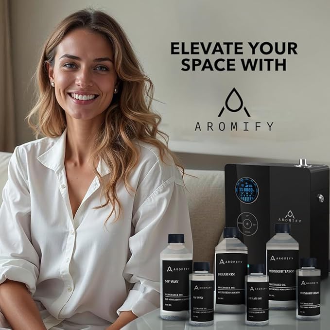 Dream On Diffuser Oil, 6.7 FL Oz, 200 mL, Luxury Hotel Scent Diffuser Oil for Home, Office & Spa, Fragrance Essential Oils for Aromatherapy, Aloe Vera & Cedarwood.