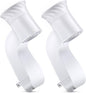 2 Pack Wall Fragrance Plug in Compatible with Bath and Body Works WallFlower Fragrances, ETL Certified, Rotatable, Precise Scent Control Fragrance Diffuser Plug for Home, Office (White)