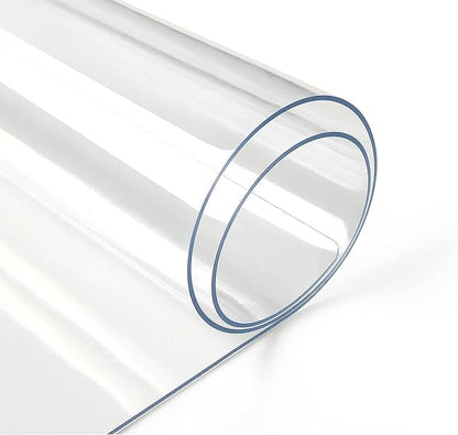 Deep Dream 1.5mm Clear Desk Cover Protector, 30×72 Inch Clear Table Protector, Rectangular Vinyl Desk Pad, PVC Plastic Table Cover for Office, Dresser, Night Stand, Computer & Writing Desk Tabletop