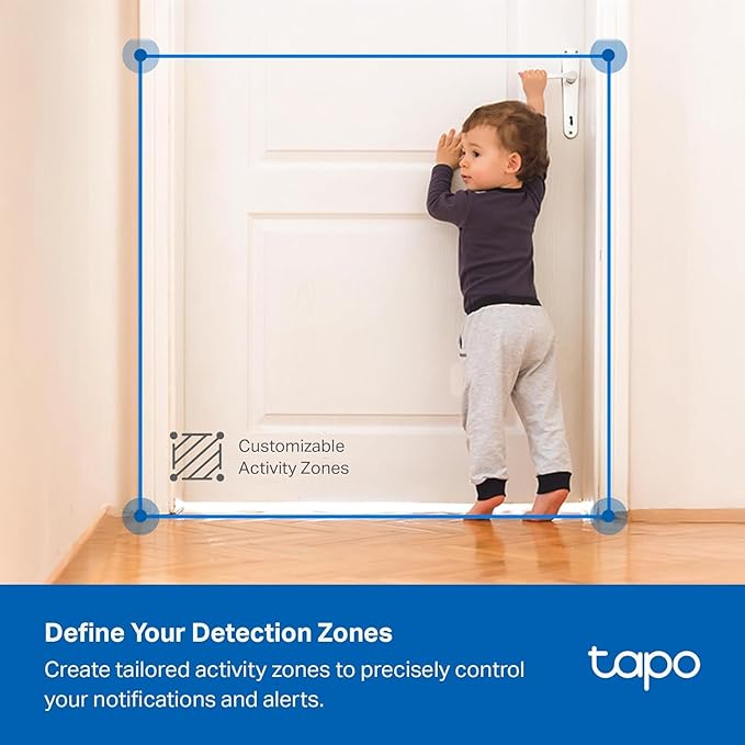 Tapo 2K 3MP Indoor/Outdoor Security Camera - Free Person/Motion/Baby Cry Detection, Color Night Vision, IP65 Weatherproof, SD/Cloud Storage, Works w/Alexa & Google Home HybridCam-Mewly Pet