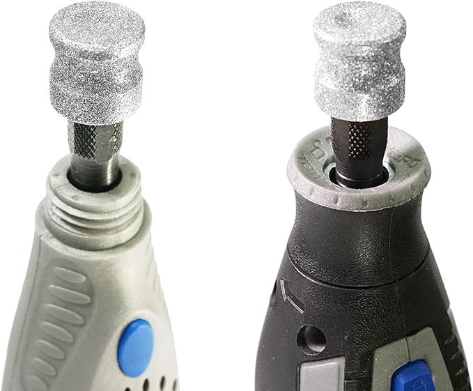 Diamond Dog Nail Grinder for Dremel, Diamond Bit for Big Dog&Pets Nail Care, 1/8'' Nail Dremel Tool for Dogs, for Animals Nail Care & Home Grinder Tools-Mewly Pet