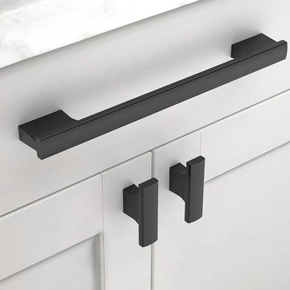 Asidrama 10 Pack 7 Inch(177mm) Matte Black Kitchen Cabinet Handles, Cabinet Pulls Kitchen Cabinet Hardware for Cupboard Drawer Pulls