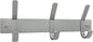 Small Coat Rack Wall Mount – Brushed Nickel 9 Inch Stainless Steel Hook Rail with 3 Heavy Duty Double Coat Hooks – Wall Mounted Coat Hanger for Entryway, Bathroom, Bedroom, Towel, Hat Organizer