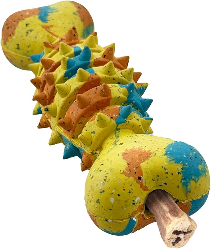 Max Fusion with Nike Grind, Arlee Spike Bone Dog Toy, Chew Toy for Play, Fetch, Tug, L-Mewly Pet