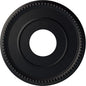 Ekena Millwork CM12BRSGS 12 1/2"OD X 3 7/8"ID X 3/4"P Bradford Ceiling Medallion Fits Canopies Up to 6 5/8", Steel Gray