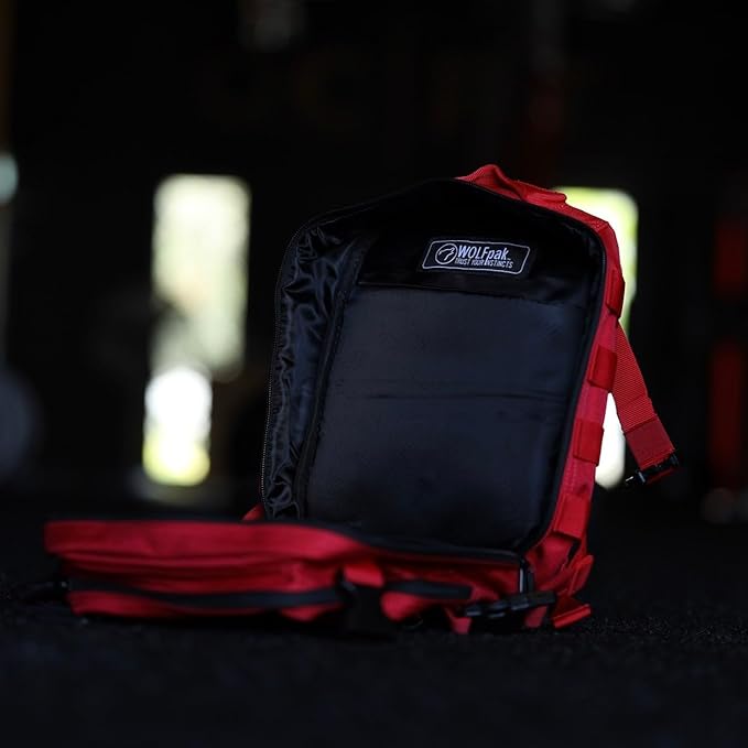 WOLFpak 9L Backpack Mini – Elite Red-Mewly Pet