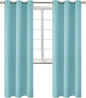 BGment Blackout Curtains - Grommet Thermal Insulated Room Darkening Bedroom and Living Room Curtains, Set of 2 Panels (42 x 84 Inch, Baby Blue)