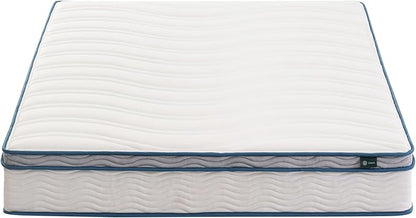 ZINUS 10 Inch Spring Sensation Hybrid Mattress [New Version], Full, Fiberglass Free, Medium Firmness, Durable Support, Certified Safe Foams & Fabric, Mattress in A Box