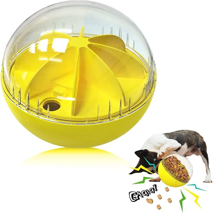 Treat Dispensing Dog Toys, Treat Ball for Large, Medium, Small Dogs, Dog Puzzle and Slow Feeder Dog Treat Ball, Mentally Boredom Stimulating Toys for Dogs, Dog IQ&Enrichment Toys for Smart Dogs-Mewly Pet