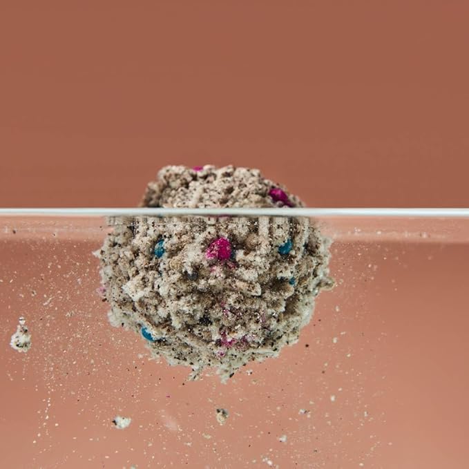 Mixed Tofu Cat Litter, Heavy Duty Flushable Kitty Litter, 5.5Lb/88Oz Coffee 8 Pack-Mewly Pet