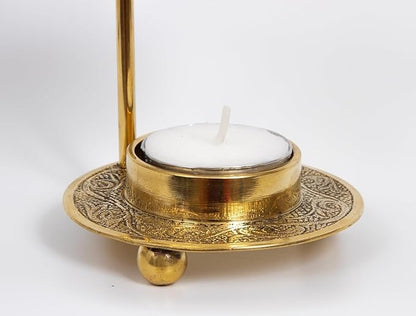 Heart-Shaped Incense Burner for Charcoal & Candles – Romantic Red Resin Holder for Home Fragrance, Aromatherapy & Gifts – Adjustable Design for Meditation & Spiritual Décor