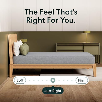 Siena 8” Twin Mattress - Memory Foam - Medium Firm - 180 Night Trial - Premium Pressure-Relieving Layers - 10 Year Warranty - Mattress in a Box - CertiPUR-US Certified