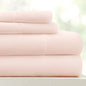 Linen Market Double-Brushed Microfiber Twin XL Sheet Set 3 Piece – Oeko-TEX Certified Ultra Soft & Wrinkle-Free - 16" Deep Pocket Sheets - Easy Care Twin XL Size - Blush