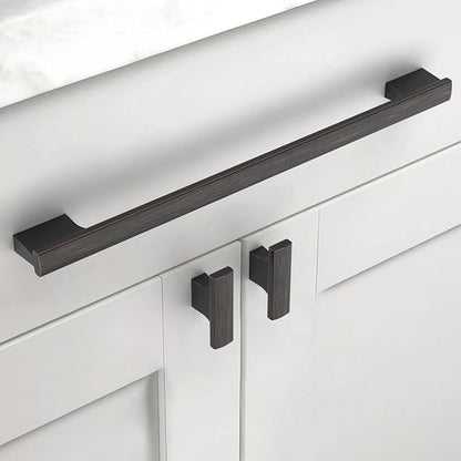 Asidrama 6 Pack 12.5 Inch(320mm) Oil Rubbed Bronze Kitchen Cabinet Handles, Cabinet Pulls Kitchen Cabinet Hardware for Cupboard Drawer Pulls